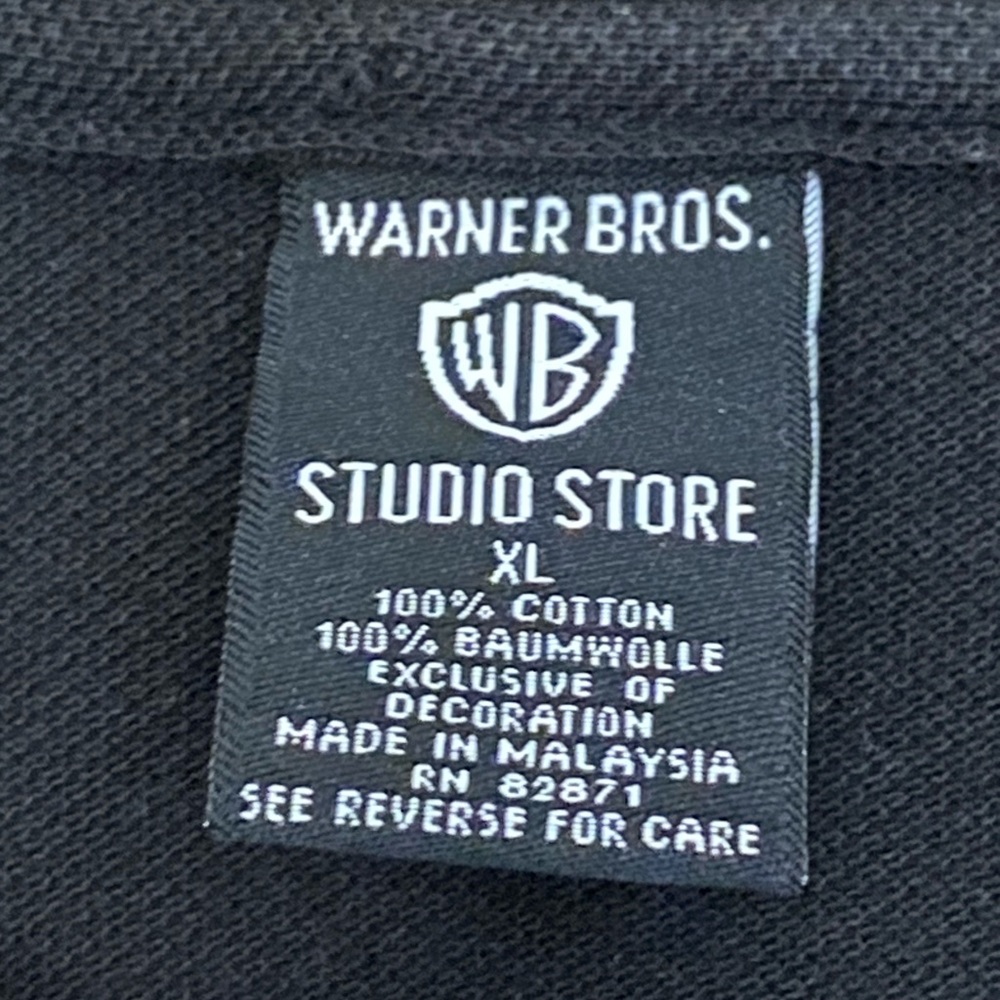 Vintage 1997 Warner Bros Taz Polo Shirt XL Looney Tunes Studio Store Embroidered - Picture 5 of 7